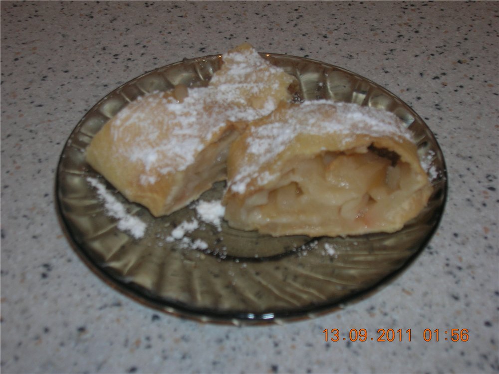 Strudel de manzana de Viena