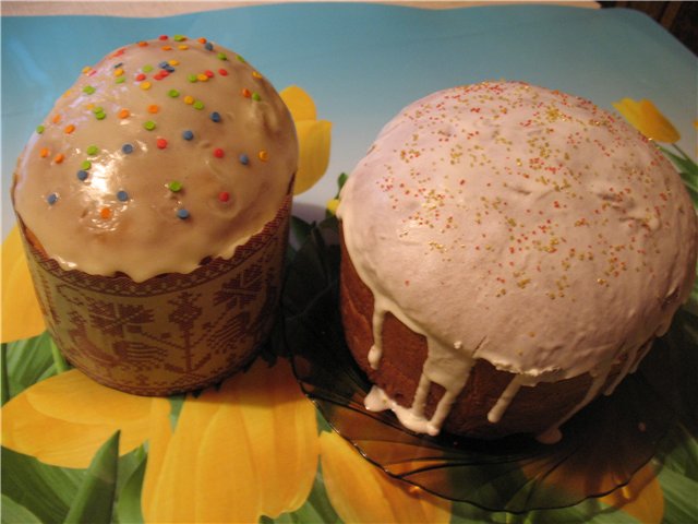 Kulich จาก E. Molokhovets (1861)