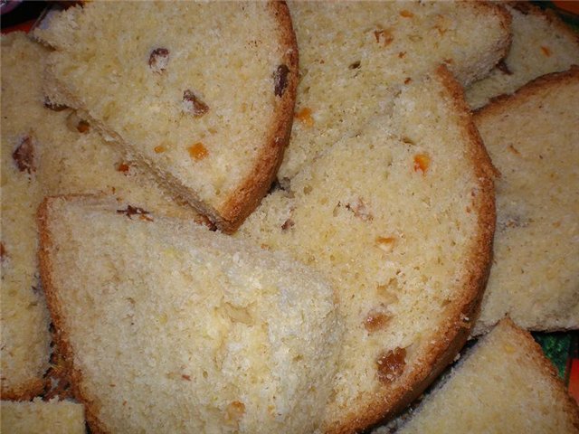 Kulich con Myasoedovskaya en el horno (clase magistral)