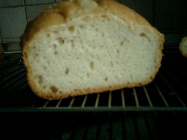 Pane italiano in una macchina per il pane