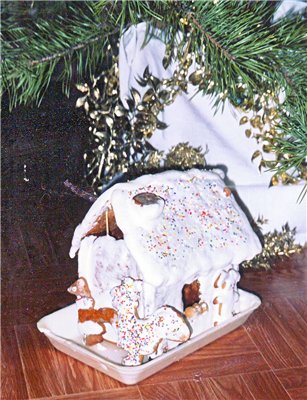 Gingerbread house (how to assemble and decorate)