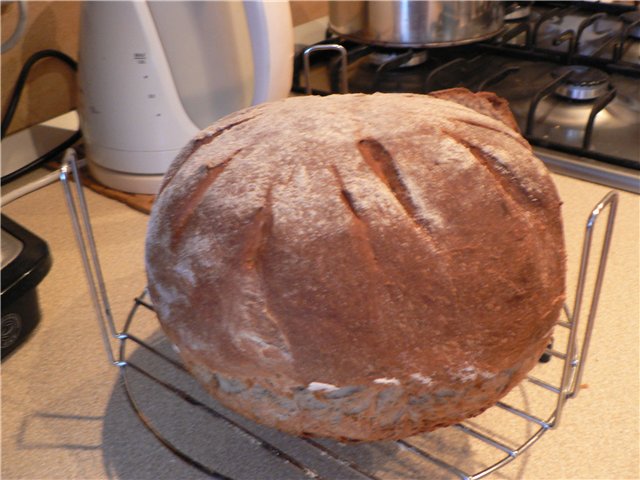 Rugbrød - Pumpernickel (forfatter Zarina) i en brødmaker