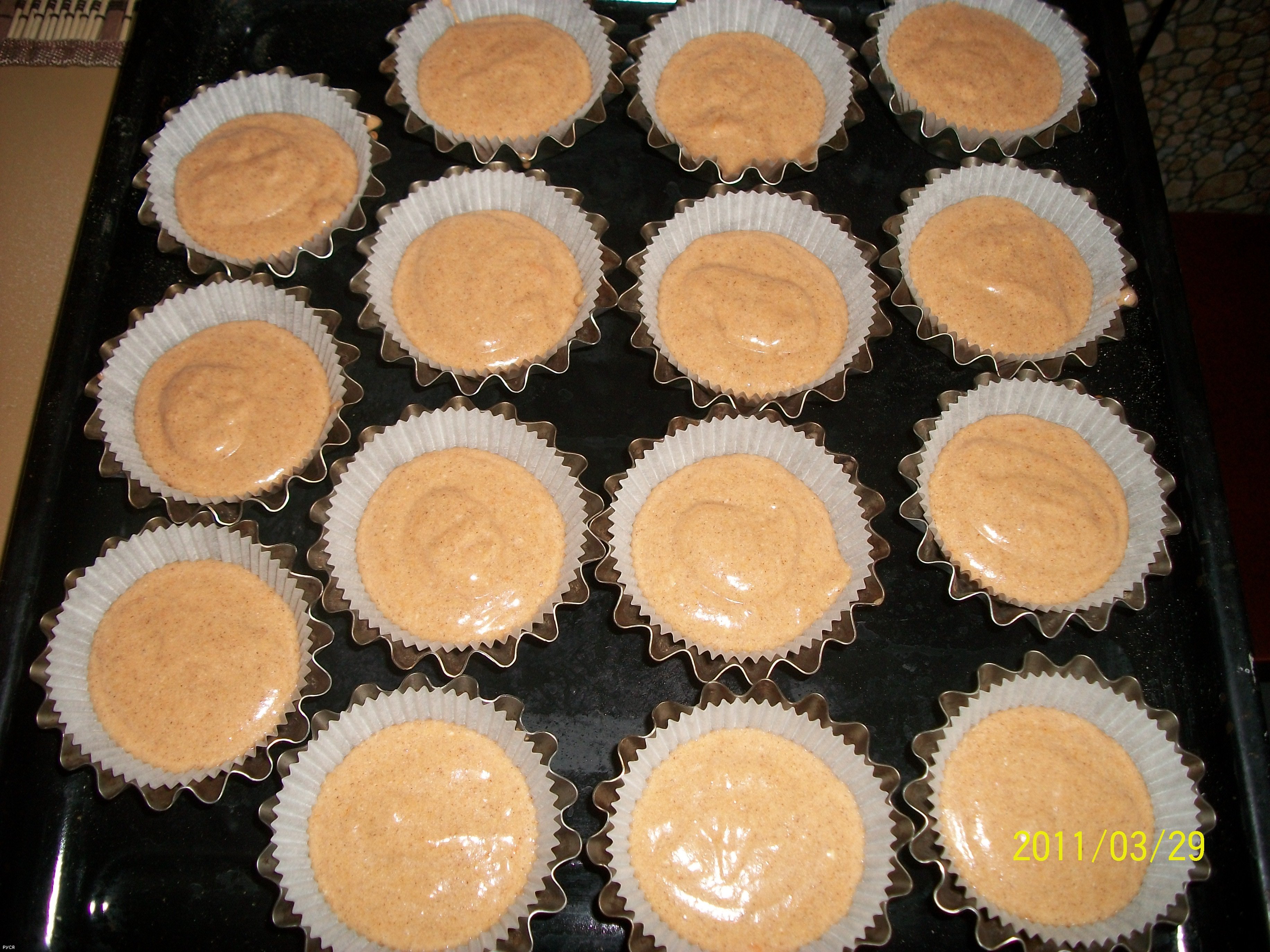 Pompoenmuffins met kaneel