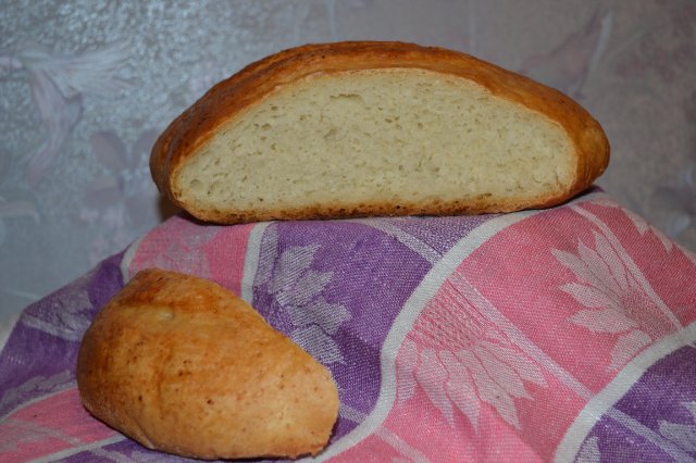 Lang houdbaar wit tafelbrood (oven)