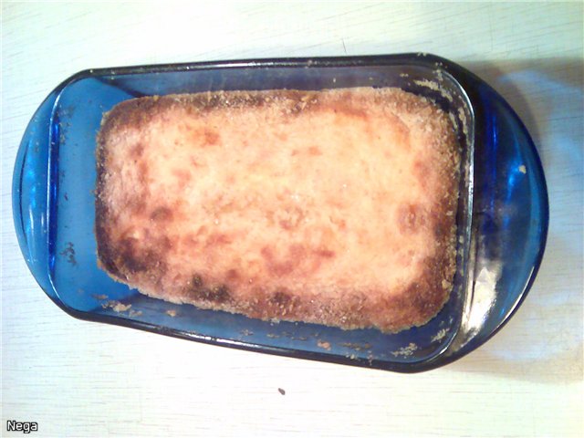 Curd casserole na may prutas