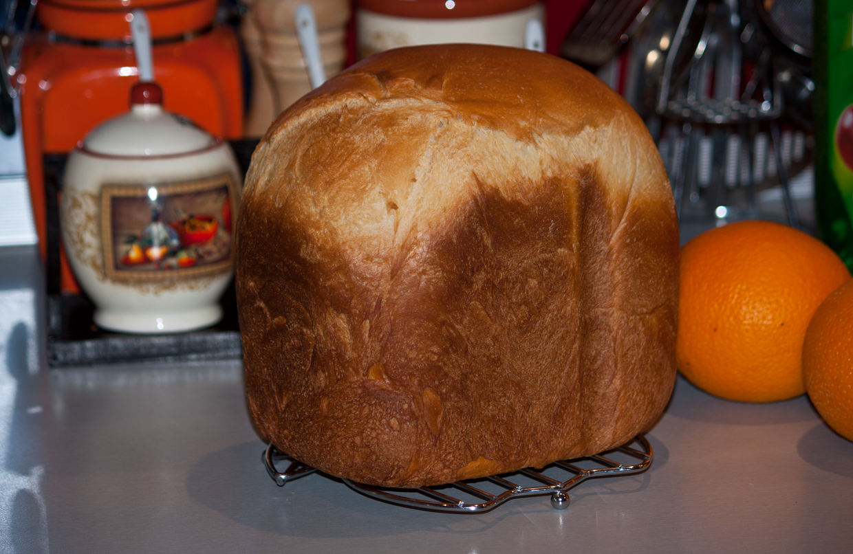 Meget blødt hvidt brød (brød maker)