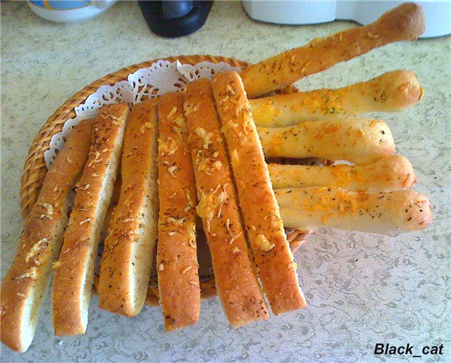 Palitos de pan gigantes