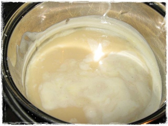 Homemade condensed milk