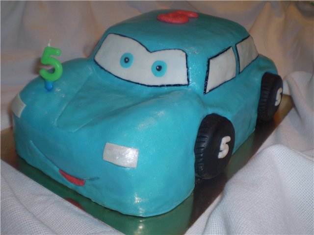 Torte basate sul cartone animato Cars