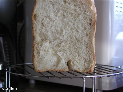 French bread in a bread maker