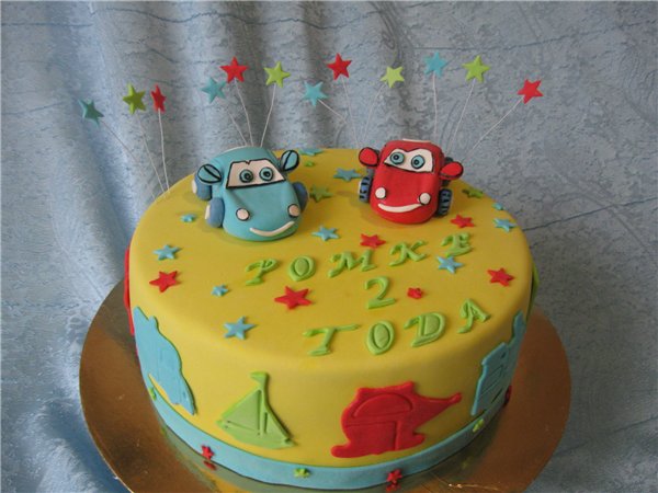 Torte basate sul cartone animato Cars