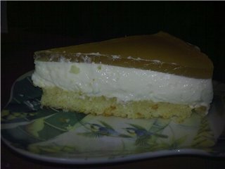 Pastel de cuajada de limón