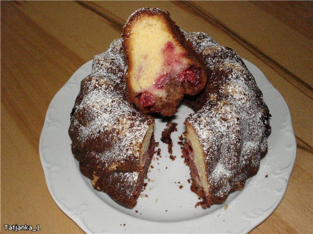 Torta di ricotta e cioccolato