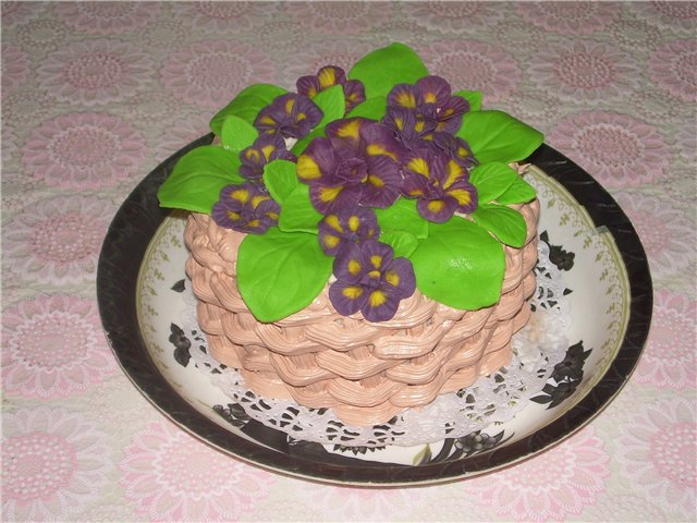 Baskets and braids (cakes)