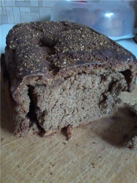 El pan de centeno es real (sabor casi olvidado). Métodos de horneado y aditivos.