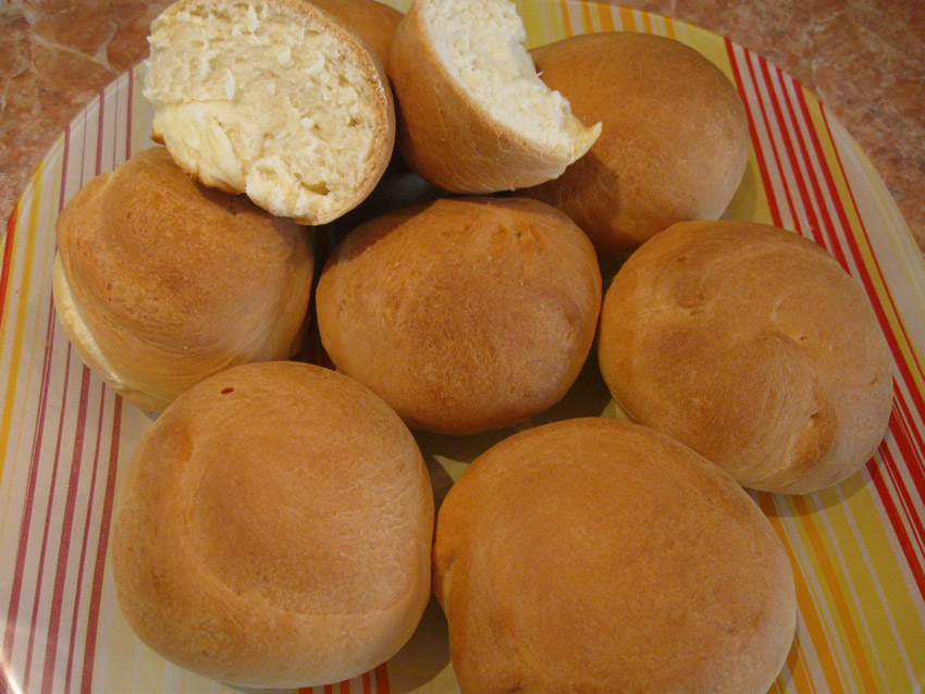 Bollos de llet Àvia