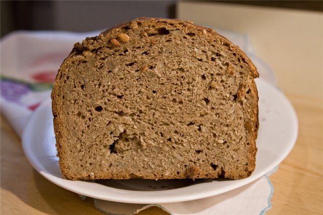 Kosakk rug-hvete brød (brød maker)