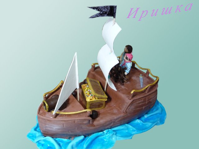 Ships and sea (cakes)