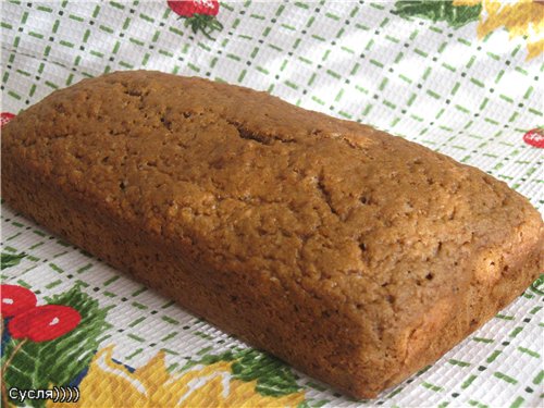 Old recipe gingerbread