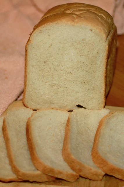 Pane francese a lievitazione naturale in una macchina per il pane