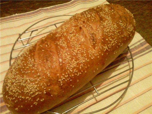 Stein (tallerken) for brødbaking