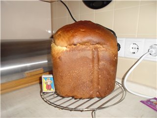 Torta dolce (in una macchina per il pane)