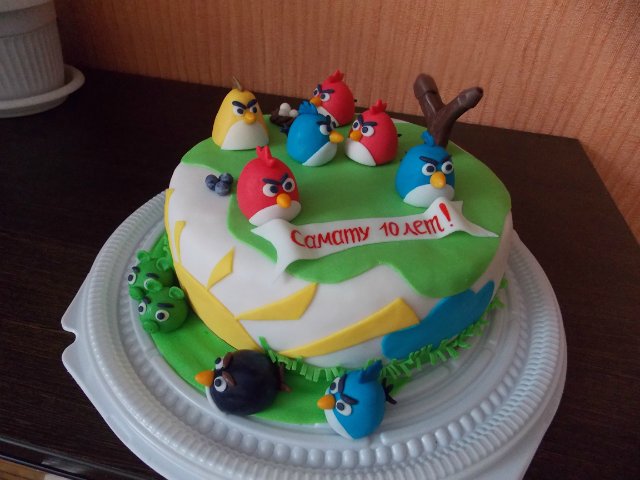 เค้ก Angry Birds