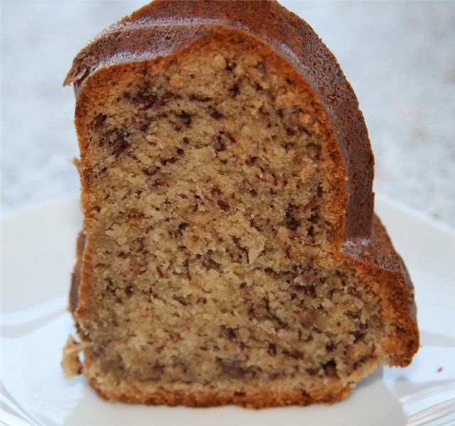 Torta alla banana (Classic banana bundt cake)