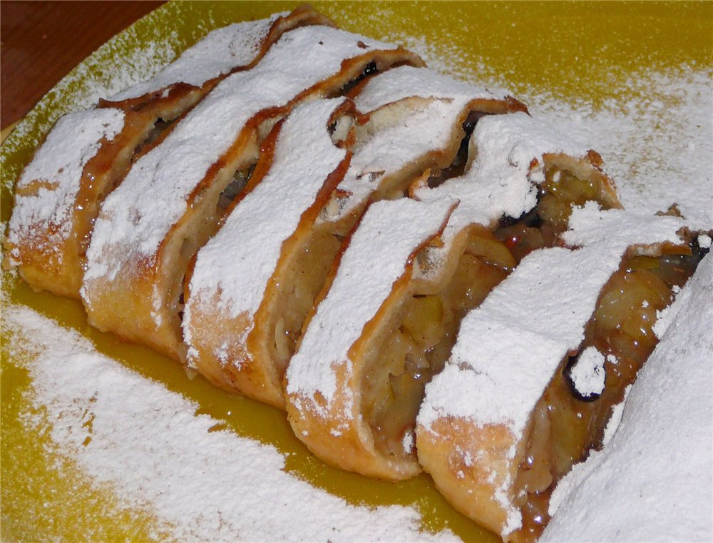 Strudel de manzana "Placer"