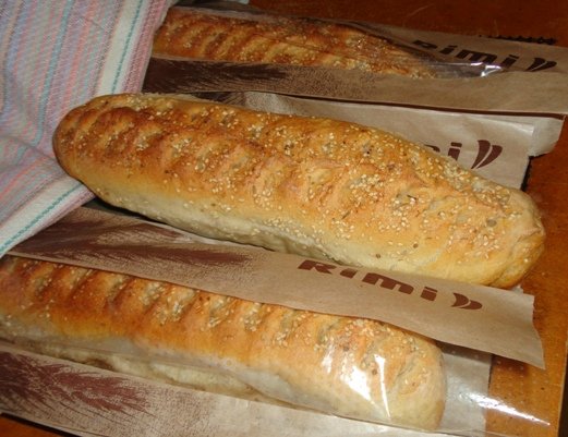 Baguette francese con lievito naturale (vero)