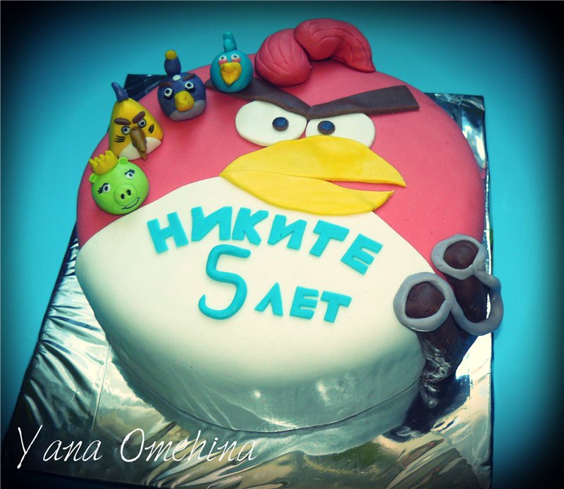 Κέικ Angry Birds