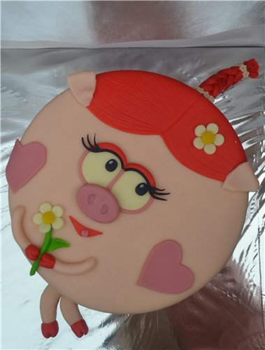 Cakes based on the cartoon Smeshariki