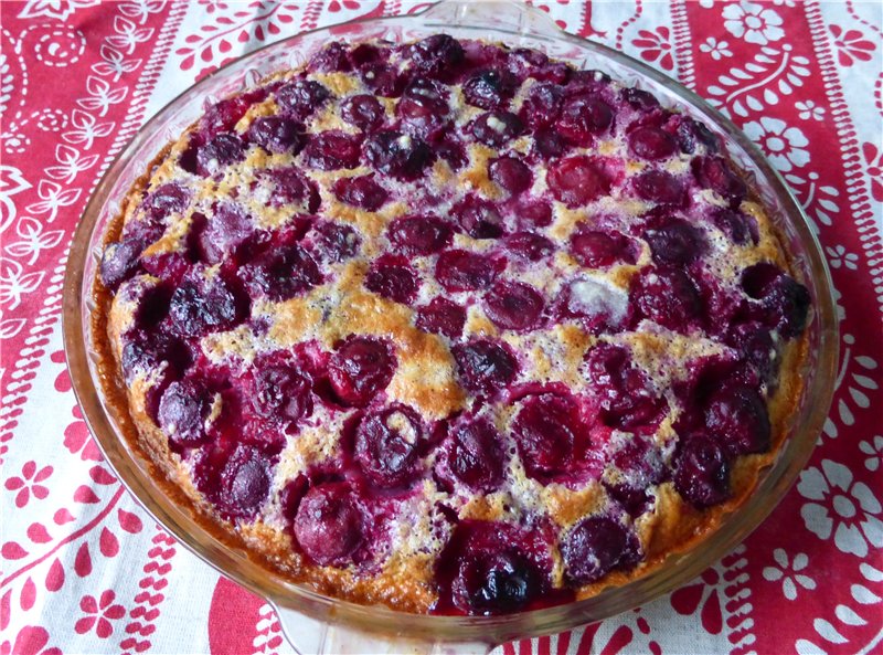 Clafoutis z wiśnią