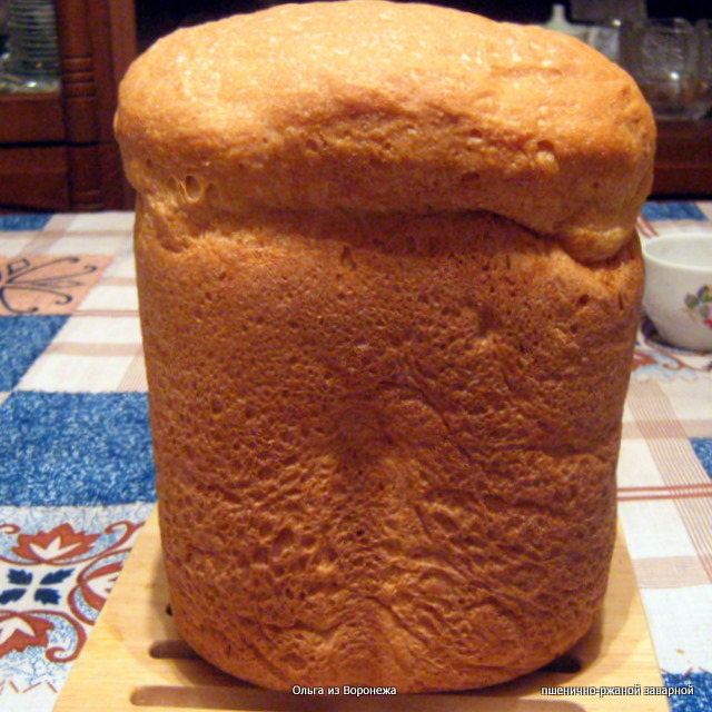 Brewed wheat bread (oven)