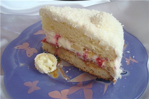 Raffaello-cake (oven, slowcooker)