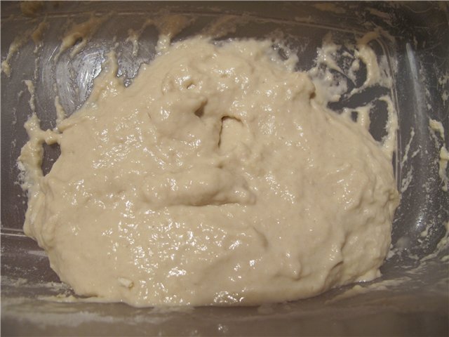 Pan de trigo sobre cerveza polaca según Bertina en el horno