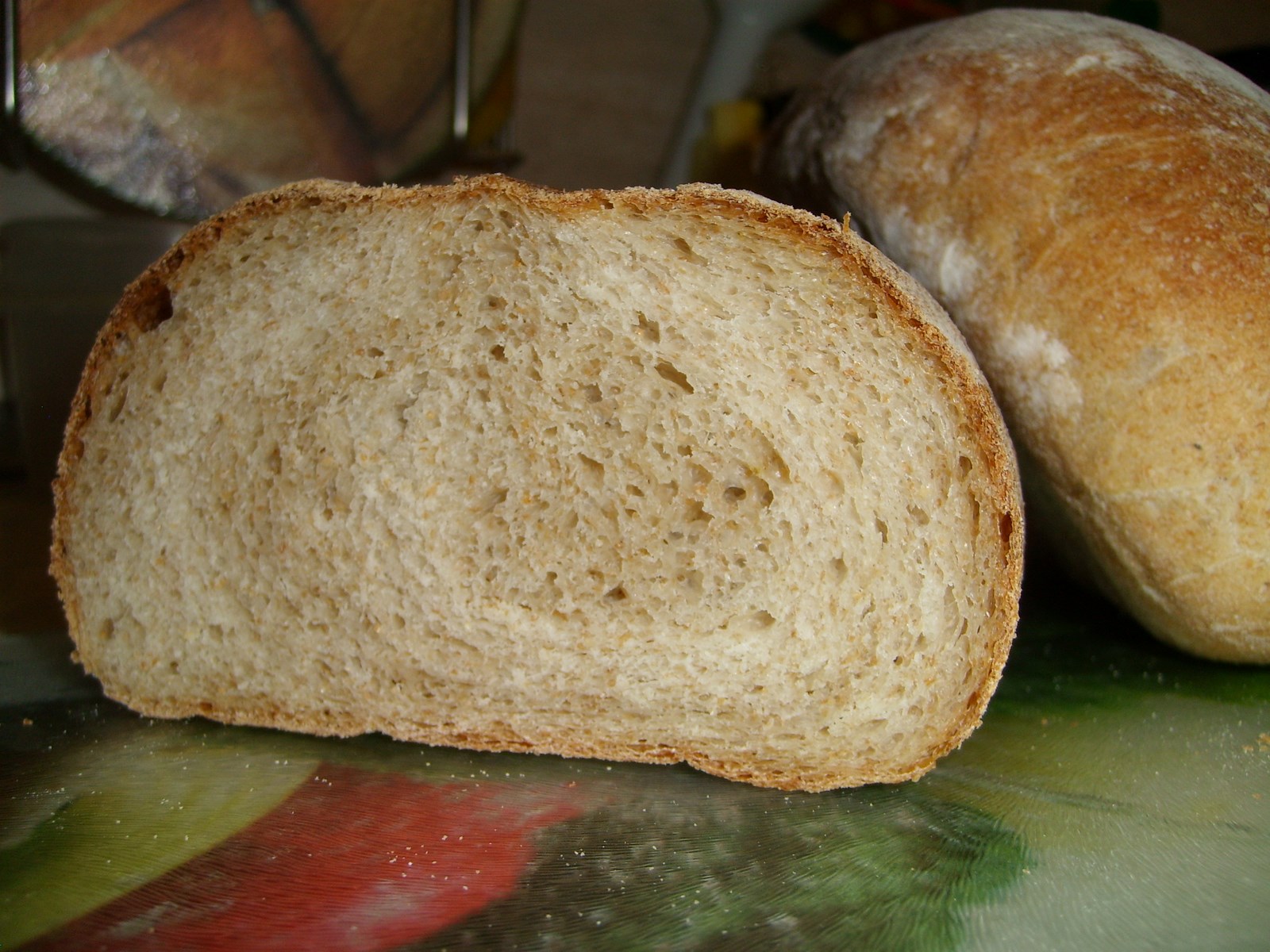 Pa de camp amb segó (al forn)