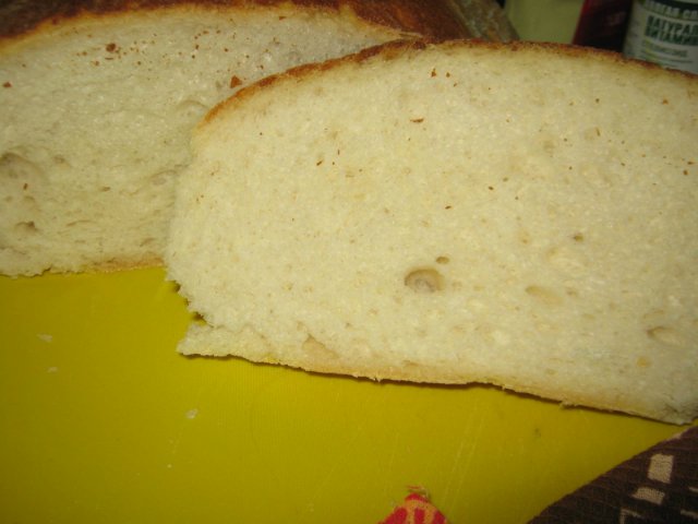 Italian bread (Ann Thibeault) in the oven