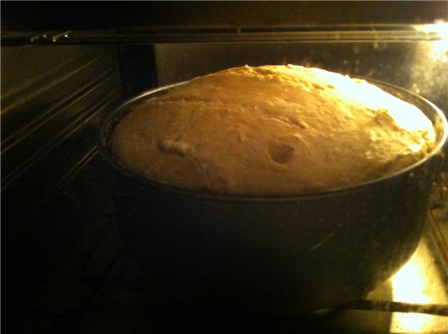 Southern wheat-rye bread with sourdough