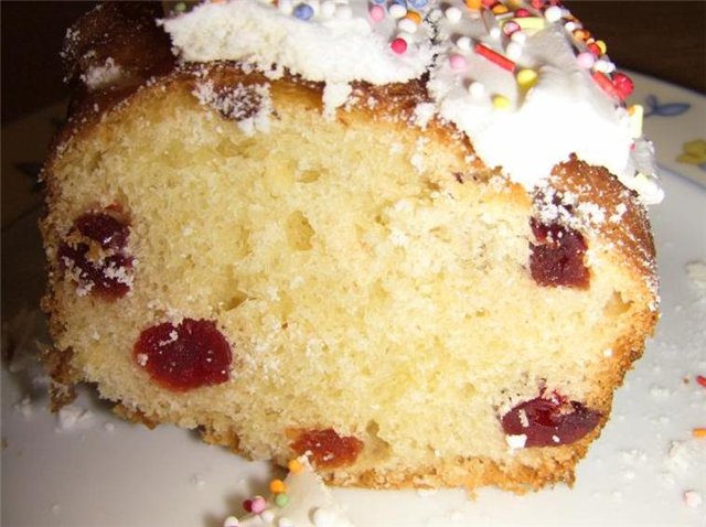 Kulich con Myasoedovskaya en el horno (clase magistral)