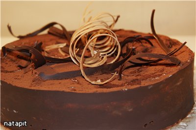 Torta chiffon al cioccolato (master class)