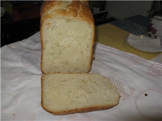 Moulinex. Pane bianco con cipolle.