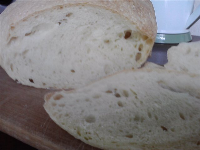 Pane di grano a lunga fermentazione (forno)