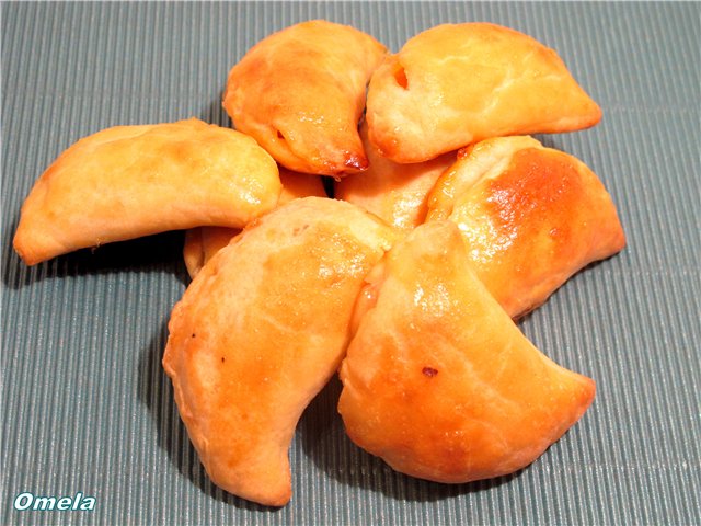 Empanadas de requesón con mermelada