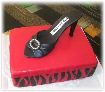 Cakes with shoes