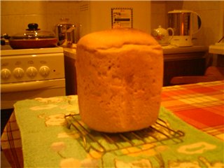 Pane di grano con birra scura (macchina per il pane)