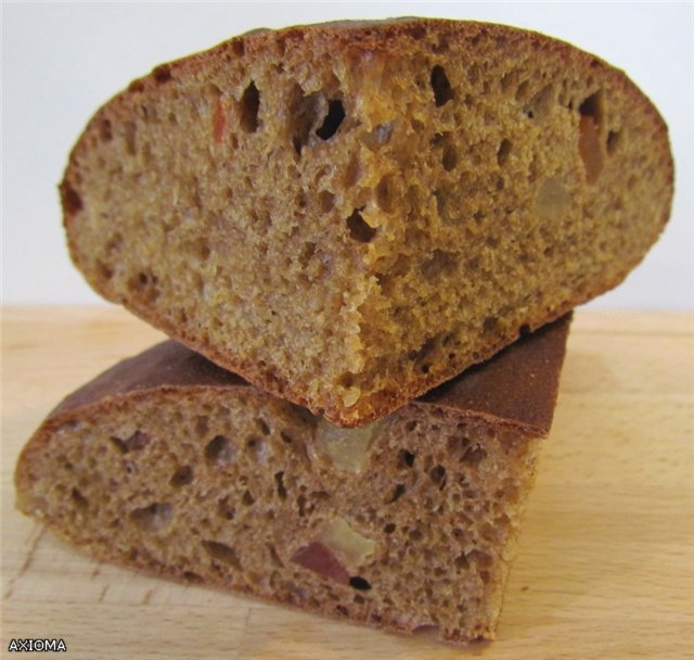 Sourdough na candied fruit