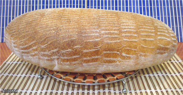 Italian bread (Ann Thibeault) in the oven