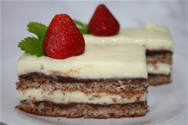 Torta al limone e noci (senza farina)