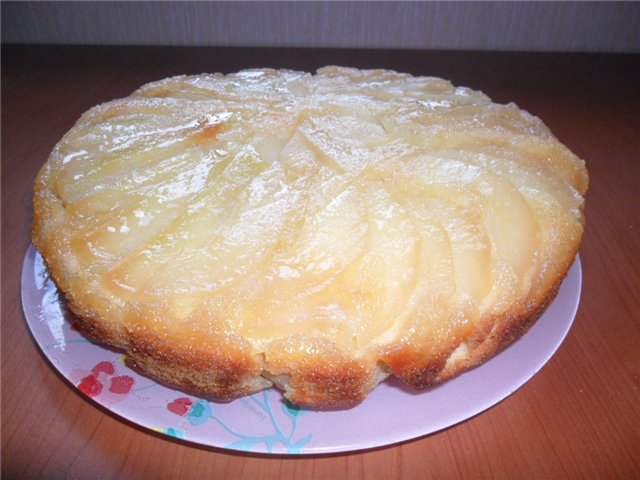 Flip Pie with Pears